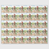 3つをキツネ狩りして下さい ラッピングペーパー (フラット)