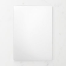 3つ折り文字折り招待状独自の作成