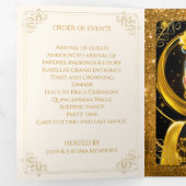 3つ折キンセアニラ計画 三つ折りクリスマスカード (内部最初)