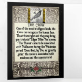 3つ折ハロウィンカード 三つ折りクリスマスカード (内部最初)