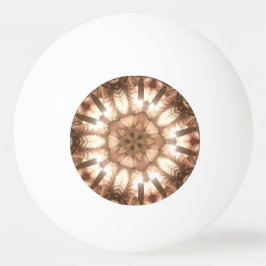 3つ星ピンポンボール点灯クリスマスツリーライト 卓球ボール