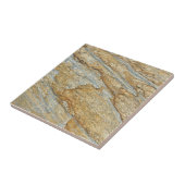 3つ目のレプロピーチ&グレー花こう岩の3つ目フェイク タイル (側面)