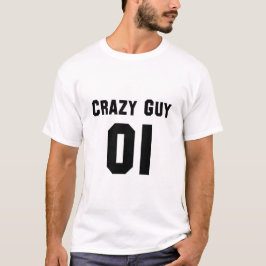 3のためのクレイジーガイ Tシャツ