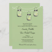 3のつるメイスン・結婚ジャース 招待状 (正面/裏面)