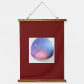 3のガラスドーム 吊り下げ型タペストリー (正面2)