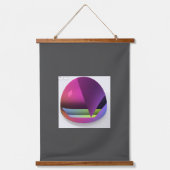 3のガラスドーム 吊り下げ型タペストリー (正面3)