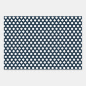 3のクリスマスポーラーベア包装シートセット ラッピングペーパーシート (正面3)