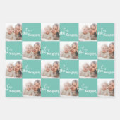 3のシーズンスクエア写真セット ラッピングペーパーシート (正面3)