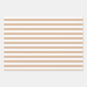 3のストライプのセット ラッピングペーパーシート (正面2)