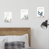 3のディーウォーターのポスターセットを通過するとき (寝室)