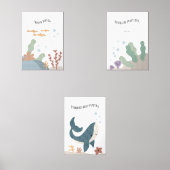 3のディーウォーターのポスターセットを通過するとき (正面)