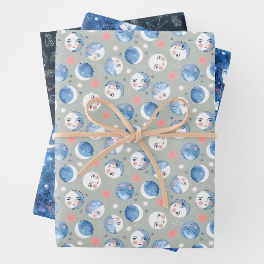 3の月の魔女セット ラッピングペーパーシート (インサイチュ)