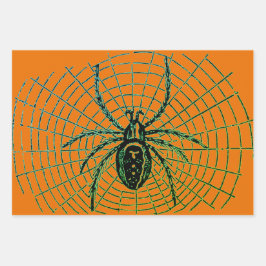 3の組み合わせハロウィーン包装紙シートセット ラッピングペーパーシート