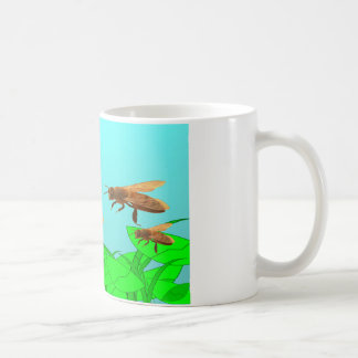 3の蜂 コーヒーマグカップ