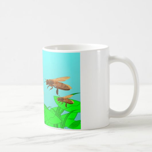 3の蜂 コーヒーマグカップ (右)