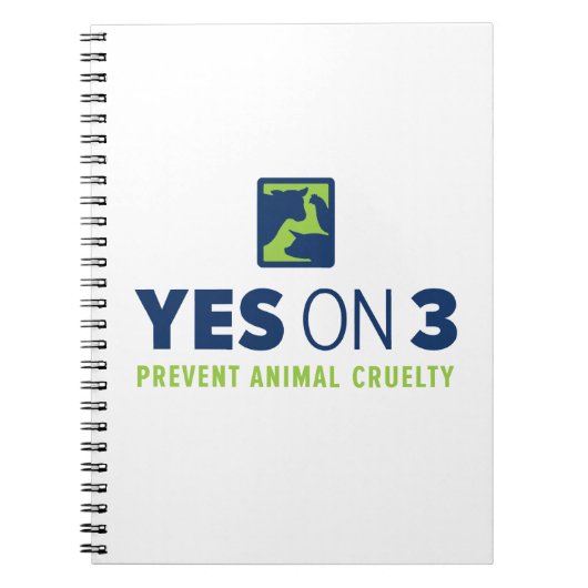 3のYes! 螺線形ノート ノートブック (正面)