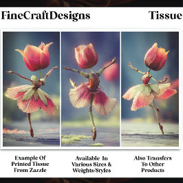 3みすぼらしいシックなフラワーダンサー、バラDJ6RFデコページ 薄葉紙