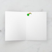 3アイラ素晴らしンド風光明媚な海岸聖パトリックの日 カード (内部)