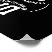 3アップ3ダウン野球 ポスター (角)