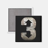 3アップ3ダウン3アップ3ダウン野球 マグネット (正面/裏面)