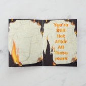 3アラーム誕生日 カード (内部)