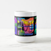 3イニシャルマグ コーヒーマグカップ (中央)