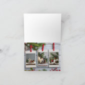 3イメージクリスマスグリーティングカード カード (内部)