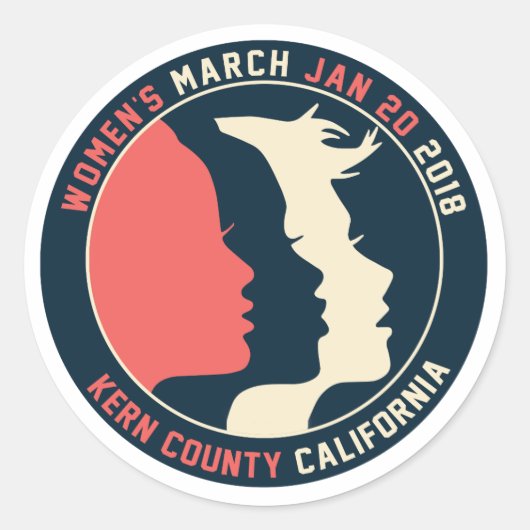 3インチのステッカー – 6のシート ラウンドシール (正面)