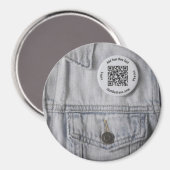 3インチカスタムボタンマグネット マグネット (正面/裏面)