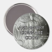 3インチコインマグネット マグネット (正面/裏面)