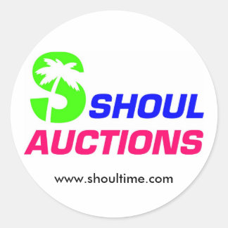 3インチシール、6枚 ラウンドシール