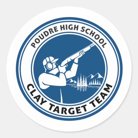 3インチステッカー ラウンドシール (正面)