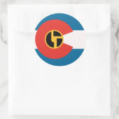 3インチステッカー(6 of em) - bisCO ラウンドシール (バッグ)