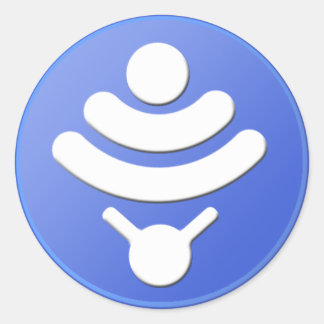 3インチビスタンプラーステッカー ラウンドシール