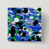 3インチピンユニークと自分の抽象芸術バーのイメージ 缶バッジ (正面)