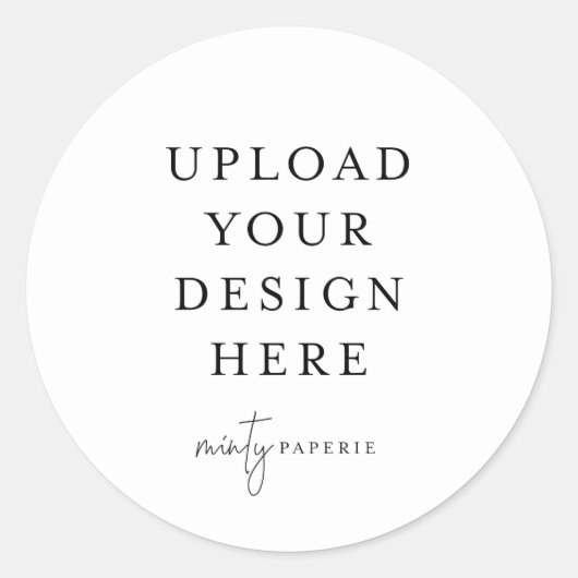 3インチラウンドステッカー ラウンドシール (正面)