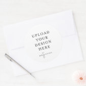 3インチラウンドステッカー ラウンドシール (封筒)