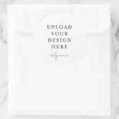 3インチラウンドステッカー ラウンドシール (バッグ)