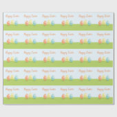 3イースターエッグ|の包装紙 ラッピングペーパー (フラット)