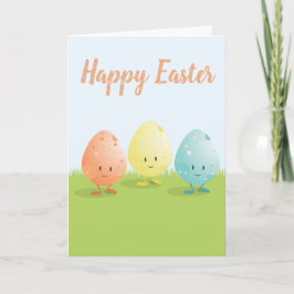 3イースターエッグ|の挨拶状 シーズンカード