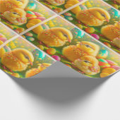 3イースターチキンコレクション ラッピングペーパー (角)