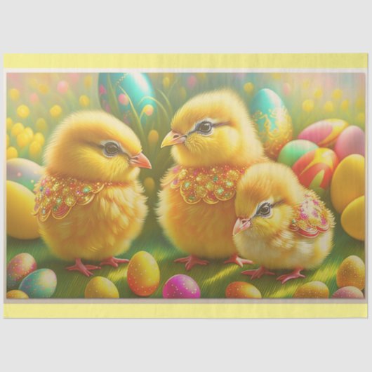 3イースターチキンコレクション 薄葉紙 (正面)