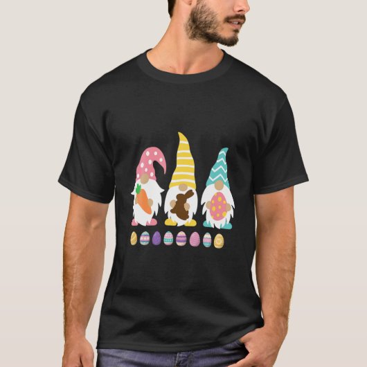 3イースター格言パステル春バニー Tシャツ (正面)