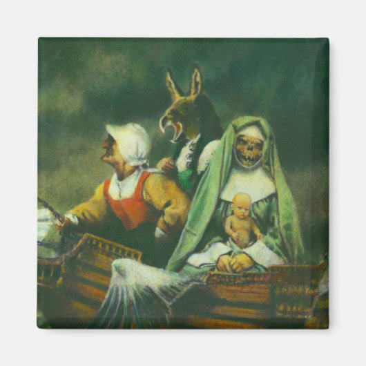 3ウィッチマグネット マグネット (正面)