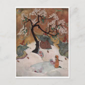 3ウィッチヴィンテージハロウィーン挨拶 ポストカード (正面)