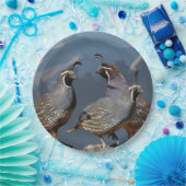 3ウズラおよびSHASTA ペーパープレート (パーティー)