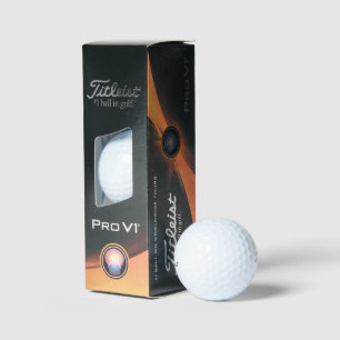 3カスタムタイトリストPro V1ゴルフボール結婚式の引き出物 ゴルフボール