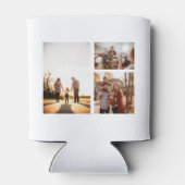 3カスタムフォトコラージュパーソナライズされた 缶クーラー (裏面)