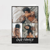 3カスタムフォトコラージュ カード (正面)