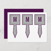 3カップケーキピックグレーモダンダマスクレースプリント ポストカード (正面/裏面)